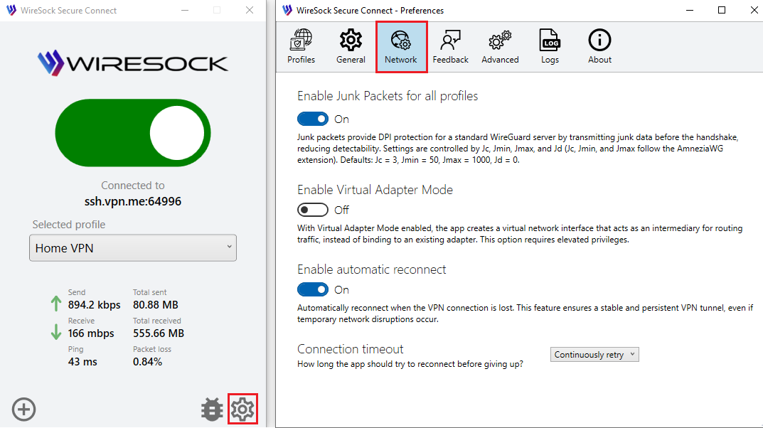 Windows WiFI Hotspot Settings